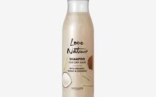 Love Nature Organic Wheat & Coconut -shampoo kuiville hiuksi