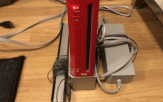 Nintendo Wii Red Super Mario 25th anniversary edition