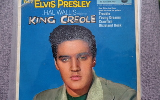 ELVIS PRESLEY/KING CREOLE VOL.2 EP  7" KUVAKANNELLA