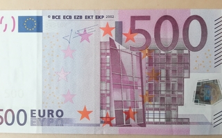 500 €  2002  X03020219678  - euroseteli