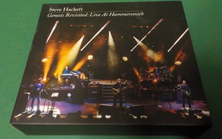 STEVE HACKETT - GENESIS REVISITED LIVE 3CD+2DVD BOKSI