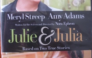 JULIE & JULIA DVD UUSI