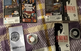 Scarface /Grand theft auto-chinatown war psp :pelit