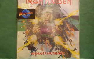 IRON MAIDEN - NO PRAYER FOR THE DYING M-/M- LP PICTURE VINYL