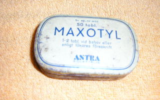 Metallinen lääkerasia Maxotyl