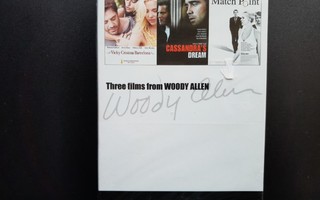 DVD: Woody Allen 3xDVD Box. UUSI AVAAMATON