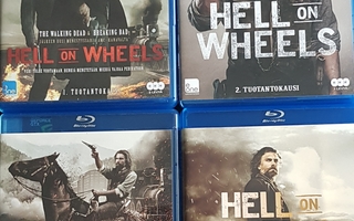 HELL ON WHEELS kaudet 1-4 -Blu-Ray
