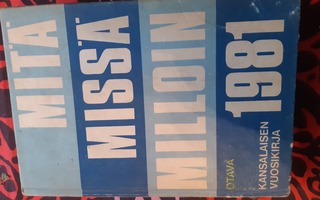 Mitä missä milloin 1981