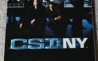 CSI:NY – kausi 1 (6DVD) – UUSI