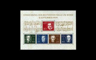 Saksa 315-9BL2 ** Beethoven (1959)