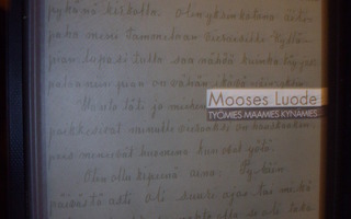 Erkki Honkanen : Mooses Luode ( 1 p. 2005 ) SIS.PK !