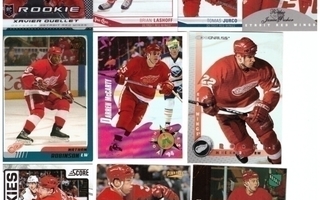 10 x DETROIT RED WINGS Rookie mm. QUILLET, JURCO,ERIKSSON...