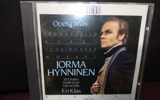 CD :  Jorma Hynninen :  Opera arias ( SIS POSTIKULU)