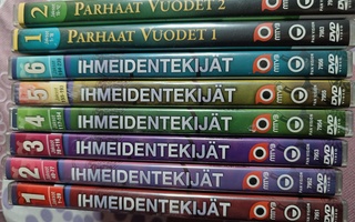 Ihmeidentekijät 1-6 ja Parhaat vuodet 1-2 DVD