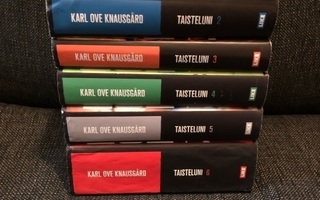 Karl-Ove Knausgård: Taisteluni 1-6 (koko sarja)