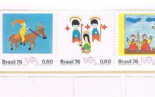 Brasilia 1976 - Joulu Christmas ++ 5-rivilö