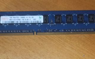 1GB DDR3 1333MHz pöytätietokoneen muistikampa