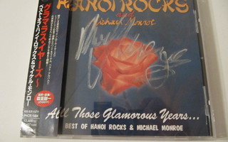 Hanoi Rocks And Michael Monroe Japani CD OBI NIMMARI