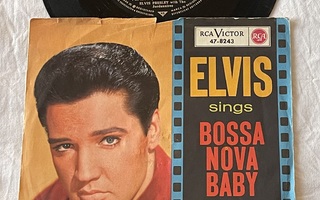 Elvis Presley - Bossa Nova Baby (7")