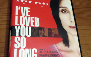 I'VE LOVED YOU SO LONG DVD - Kristin Scott Thomas  // Ranska