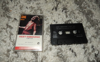 Ozzy osbourne - Live EP c-kasetti