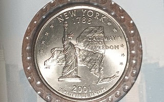 2001 New York State Quarter