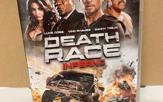 Death Race Inferno DVD muoveissa