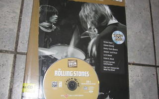 the rolling stones nuottivihko + 2 cd levyä mukana