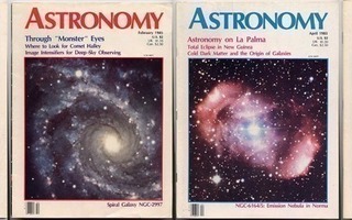 Astronomy Magazine 1985 (11 numeroa)