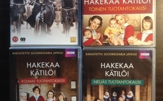 Hakekaa kätilö dvd kaudet 1-4