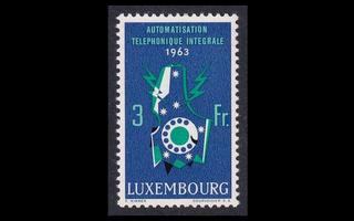 Luxemburg 683 ** Puhelinverkon automatisointi (1963)