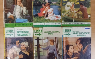 16 kpl Linnasarja 1972-1980