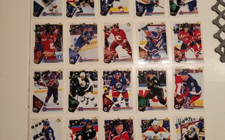 Jääkiekko kortit 20 kpl v.1994-1995