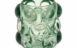 Kynttilänjalka Mikrohelmet Vihreä Kristalli 8,4 x 9 x 8,4 