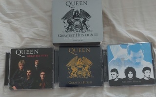 Queen: Greatest Hits I II&III 3-CD: N Boxi