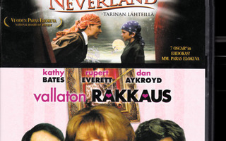 Finding Neverland / Vallaton rakkaus (Tupla DVD)