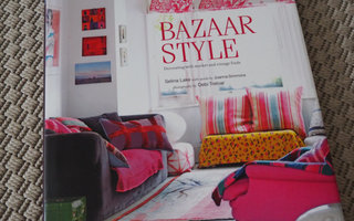 Bazaar style sisustuskirja