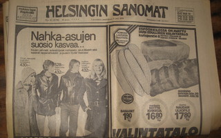 Sanomalehti  Heksingin sanomat 2.3.1974