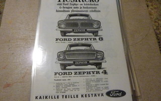 Ford Zephyr , Volga  -63 mainos