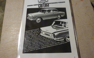 Ford Cortina , Datsun Bluebird mainos -63