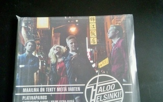 Haloo Helsinki-Maailma on tehty meitä varten,cd+dvd
