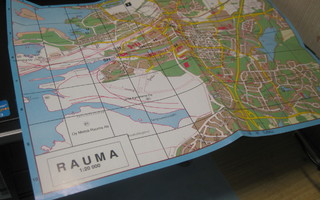 Kartta Rauma 1997