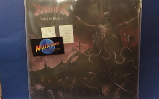 COFFINS - MARCH OF DESPAIR EX+/M- HOL 2012 LP