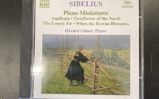 Håvard Gimse - Sibelius: Piano Miniatures CD