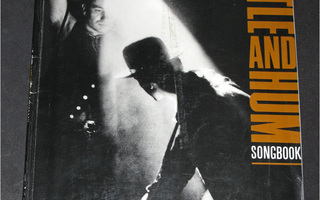 U2: Rattle and Hum songbook nuottikirja