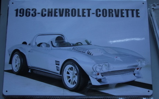 Peltikyltti Chevrolet corvette 1963