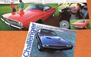 1971 Dodge Challenger esite - KUIN UUSI - 425 hv