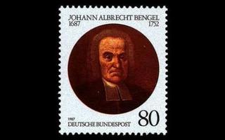 Saksa 1324 ** Johann Albrecht Bengel, teologi (1987)