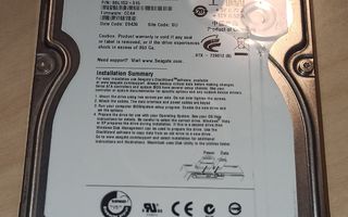 Seagate 750GB 3.5" Serial-ATA SATA kovalevy