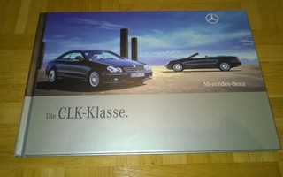 Esite Mercedes W209 CLK, 2007. Sis myös CLK 63 AMG